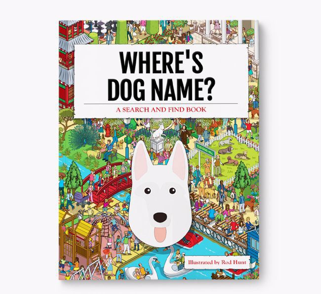 Personalized Where's {dogsName} Book